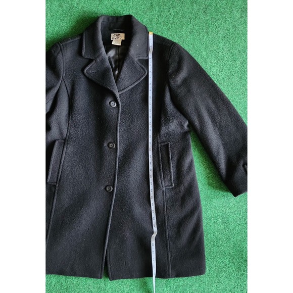 L.L. Bean Classic Lambswool Winter Pea Coat Women Size XL - Picture 6 of 10